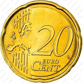 20 евроцентов 2008-2019 [Португалия] - Реверс