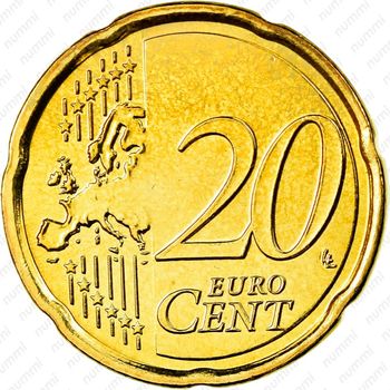 20 евроцентов 2008 [Бельгия] - Реверс