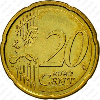 20 евроцентов 2009-2019 [Словакия] - Реверс