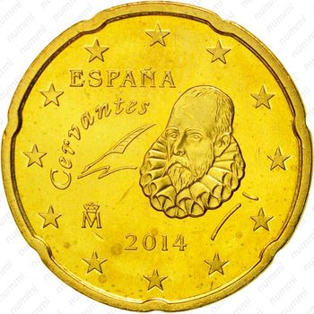 20 евроцентов 2010-2019 [Испания] - Аверс