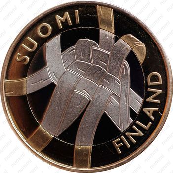 5 евро 2011, Исторические регионы Финляндии - Карелия [Финляндия] - Аверс