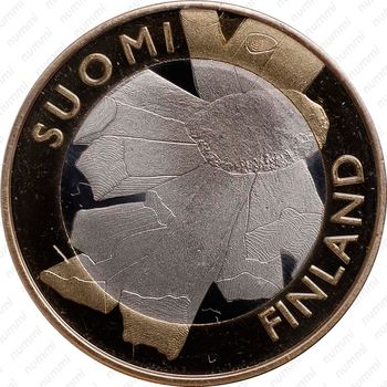 5 евро 2011, Исторические регионы Финляндии - Остроботния [Финляндия] - Аверс