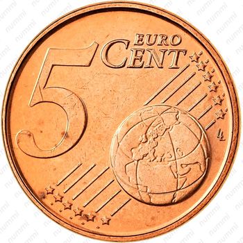 5 евроцентов 1999-2007 [Бельгия] - Реверс