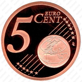 5 евроцентов 2006-2017 [Монако] - Реверс