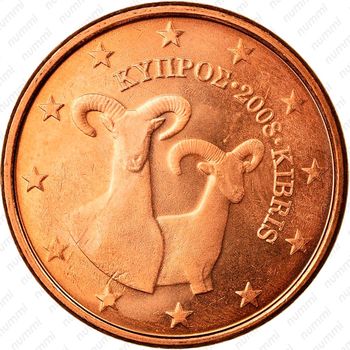 5 евроцентов 2008-2019 [Кипр] - Аверс