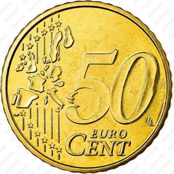 50 евроцентов 1999-2006 [Бельгия] - Реверс