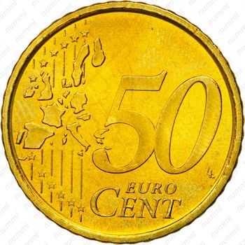 50 евроцентов 1999-2006 [Испания] - Реверс