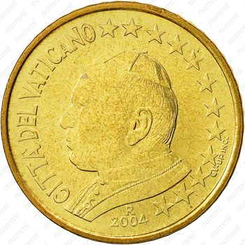 50 евроцентов 2002-2005 [Ватикан] - Аверс