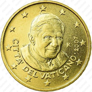 50 евроцентов 2006-2007 [Ватикан] - Аверс
