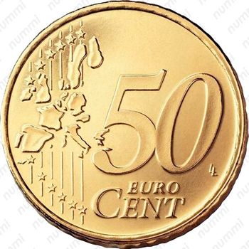 50 евроцентов 2006 [Монако] - Реверс