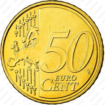 50 евроцентов 2007-2009 [Испания] - Реверс