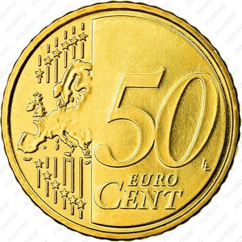 50 евроцентов 2007-2018 [Финляндия] - Реверс