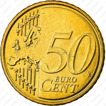 50 евроцентов 2007-2019 [Греция] - Реверс