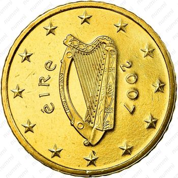 50 евроцентов 2007-2019 [Ирландия] - Аверс
