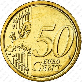 50 евроцентов 2007-2019 [Ирландия] - Реверс