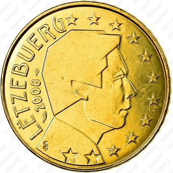 50 евроцентов 2007-2019 [Люксембург] - Аверс