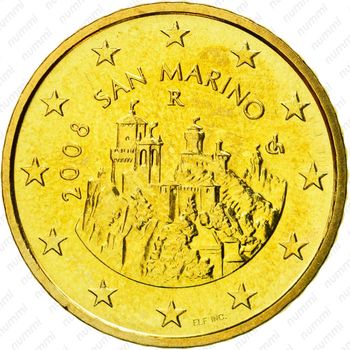 50 евроцентов 2008-2016 [Сан-Марино] - Аверс