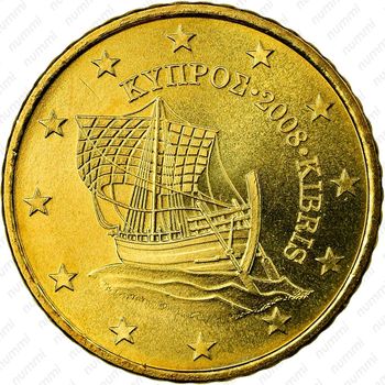 50 евроцентов 2008-2019 [Кипр] - Аверс