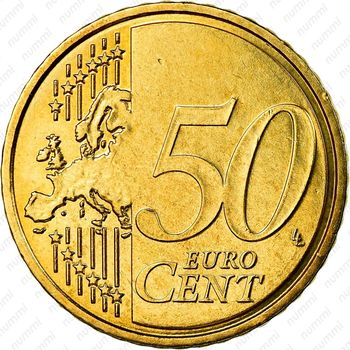 50 евроцентов 2008-2019 [Мальта] - Реверс