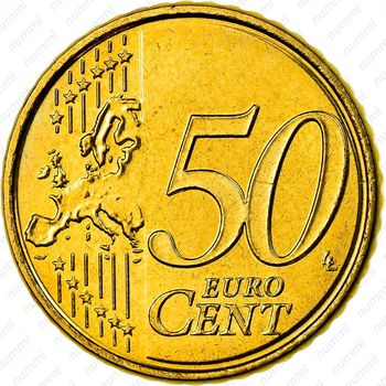 50 евроцентов 2009-2013 [Бельгия] - Реверс