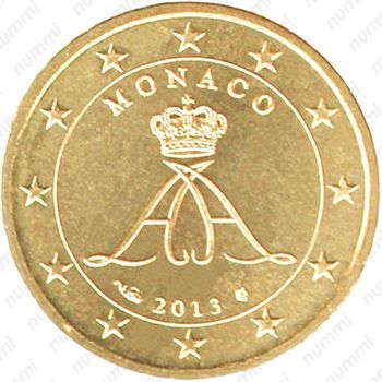 50 евроцентов 2009-2017 [Монако] - Аверс