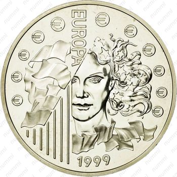 6.55957 франков 1999, Стили искусства Европы - Европа [Франция] - Аверс