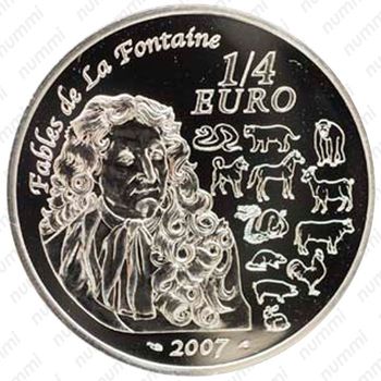 ¼ евро 2007, Китайский гороскоп - год свиньи [Франция] - Реверс