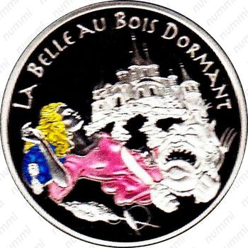 1½ евро 2003, Персонажи сказок - Спящая красавица [Франция] - Аверс