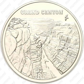 1½ евро 2008, Всемирное наследие ЮНЕСКО - Большой каньон [Франция] - Аверс