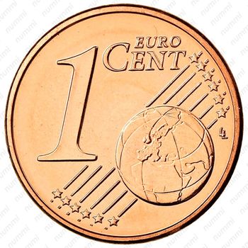 1 евроцент 1999-2013 [Нидерланды] - Реверс