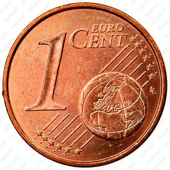 1 евроцент 2001-2005 [Монако] - Реверс