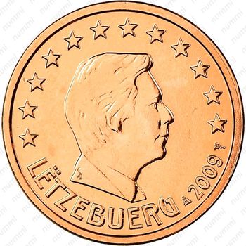 1 евроцент 2002-2019 [Люксембург] - Аверс