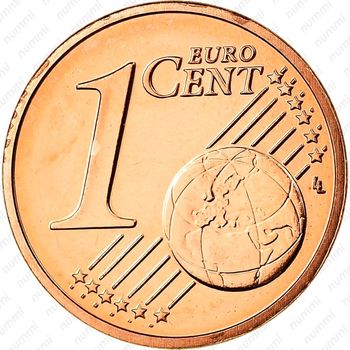 1 евроцент 2002-2019 [Люксембург] - Реверс