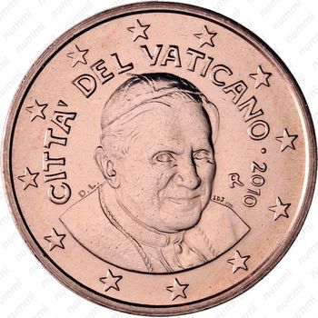 1 евроцент 2006-2013 [Ватикан] - Аверс