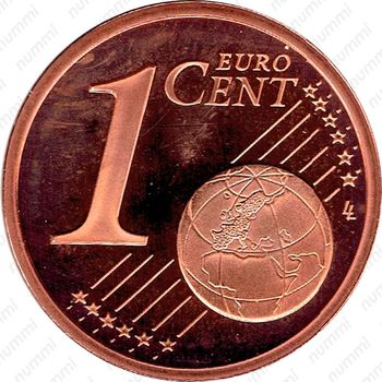 1 евроцент 2006-2017 [Монако] - Реверс