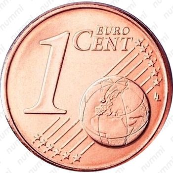 1 евроцент 2007-2019 [Словения] - Реверс