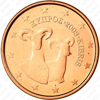 1 евроцент 2008-2019 [Кипр] - Аверс