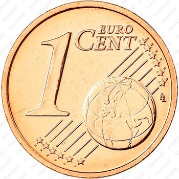 1 евроцент 2008 [Бельгия] - Реверс