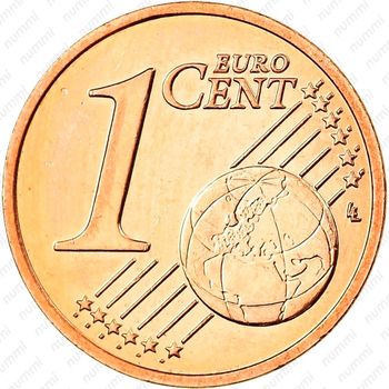 1 евроцент 2009-2013 [Бельгия] - Реверс