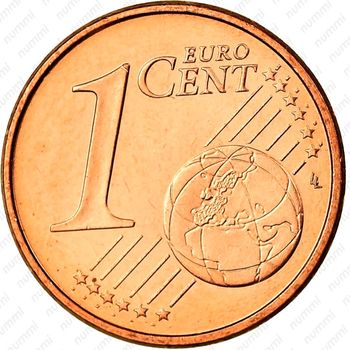1 евроцент 2010-2019 [Испания] - Реверс