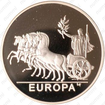 10 динеров 2001, Европа [Андорра] - Реверс