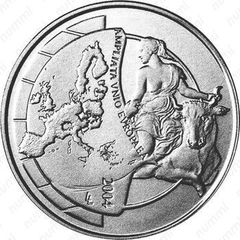 10 евро 2004, Расширение Европейского Союза [Бельгия] - Реверс