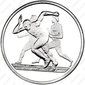 10 евро 2004, XXVIII летние Олимпийские Игры, Афины 2004 - Бег [Греция] - Аверс