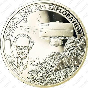 10 евро 2011, Глубоководные исследования [Бельгия] - Реверс