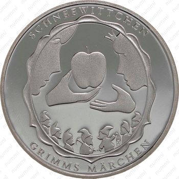 10 евро 2013, Сказки Гримм - Белоснежка [Германия] - Реверс
