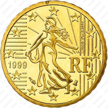 10 евроцентов 1999-2006 [Франция] - Аверс