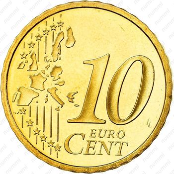 10 евроцентов 1999-2006 [Франция] - Реверс