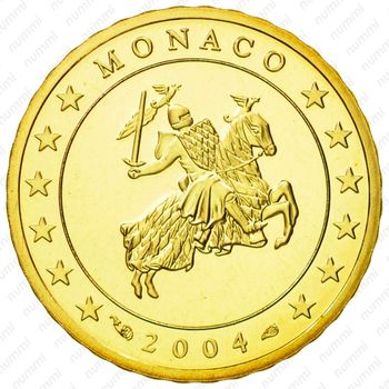 10 евроцентов 2001-2004 [Монако] - Аверс
