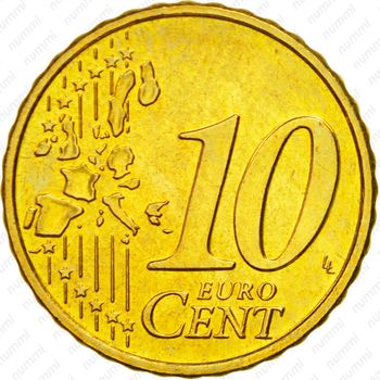 10 евроцентов 2002-2007 [Австрия] - Реверс