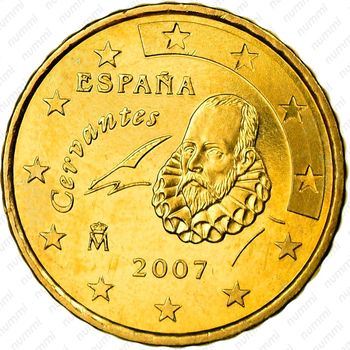 10 евроцентов 2007-2009 [Испания] - Аверс